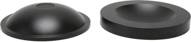 Honor Electronics Desktop-Lautsprecherständer aus Metall in Schwarz, verstellbarer Schreibtischhalter für verlustfreie Klangqualität - Bild 1