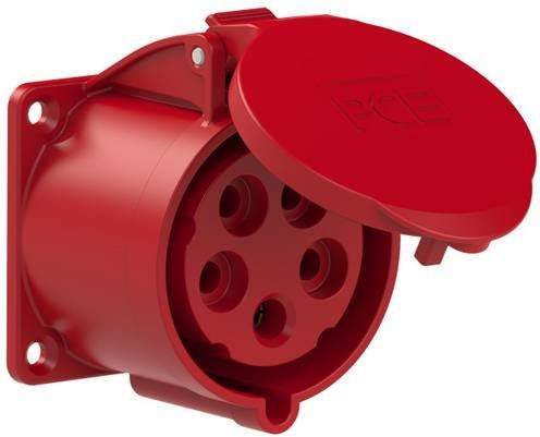 PCE CEE Anbaudose 32A 5polig 400V Rot - Bild 1