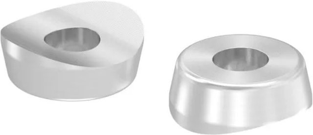 FeNau Ausgleichsstück für Rundrohr Ø 42 mm, Ø 18 mm, Edelstahl V2A, silber gebürstet - Bild 1