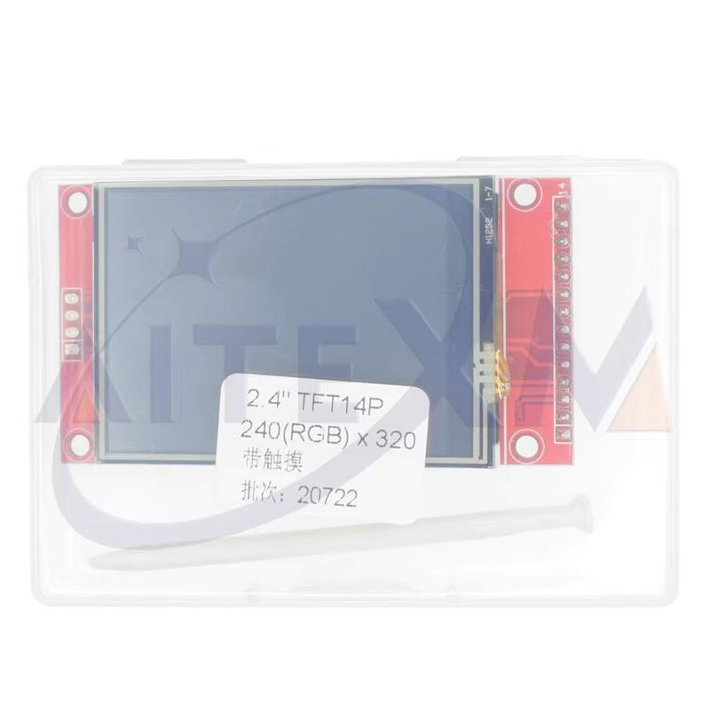 AITEXM ROBOT SPI TFT LCD Touch Panel mit ILI9341 ST7789 Treiber Chip, Farbe: Rot - Bild 2