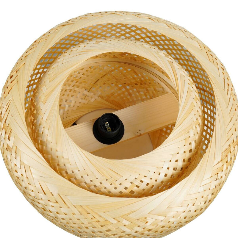 Pocoline Pendelleuchte Bamboo aus Bambus in Natur, Höhe: 120 cm, Durchmesser: 40 cm - Bild 3