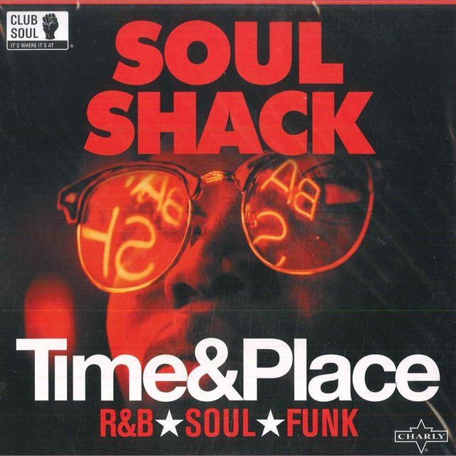 Soul Shack - Time & Place LP Schallplatte von Various Artists, Charly Records, 2019, Soul/Funk, rot - Bild 1