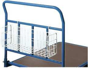 FETRA Drahtkorb zum Einhängen aus Metall in Silber oder Weiß, B/T/H: 60,0 x 20,0 x 14,0 cm - Bild 1