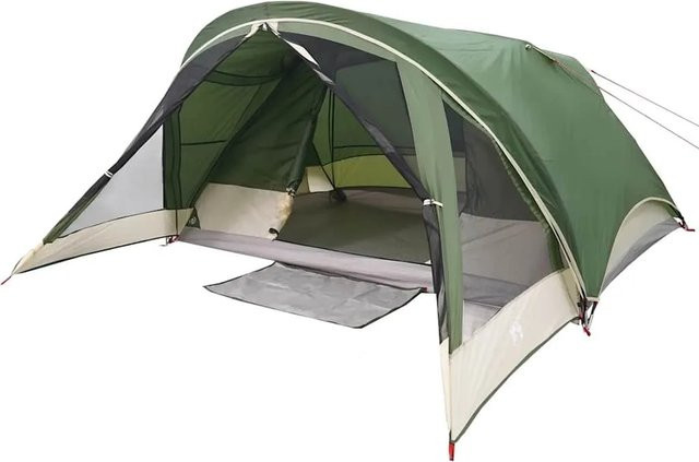 vidaXL Campingzelt für 4 Personen in Grün, wasserdicht - Bild 1