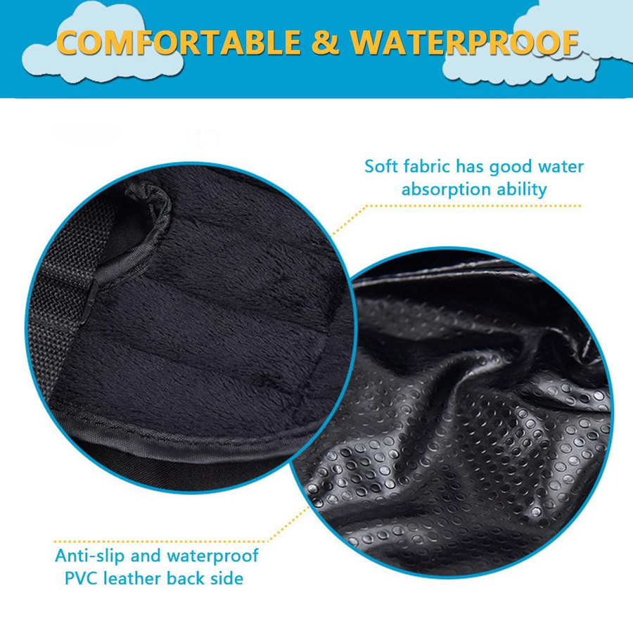 TOMTOP JMS Baby-Piddle-Pad wasserdichter Sitzschutz aus Baumwolle und PVC-Leder für das Töpfchentraining - Bild 4