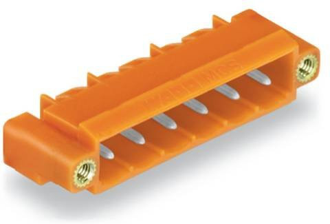 WAGO 231-567/108-000 Federleiste in Orange, 100 Stück - Bild 1