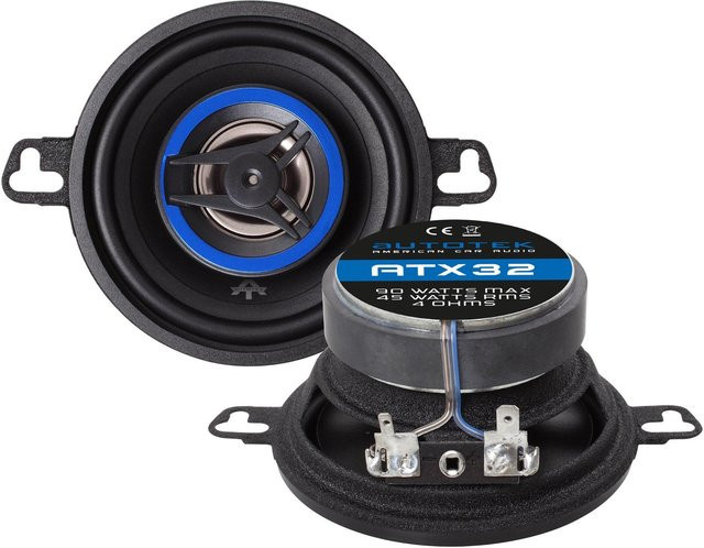 Autotek ATX-32 Auto Lautsprecher in Schwarz - Bild 1