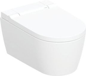 Geberit AquaClean Sela Wand-WC Tiefspüler Komplettanlage aus Keramik in Weiß-Alpin - Bild 1