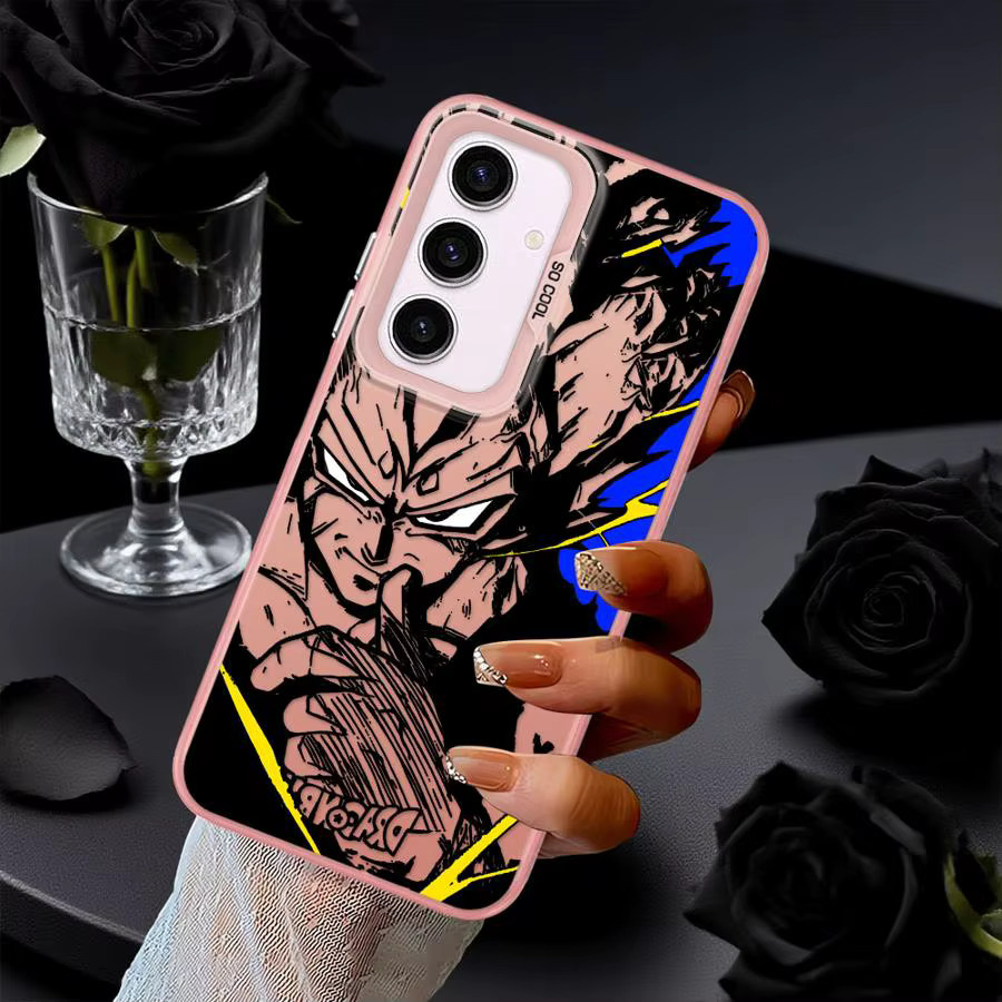 Dragon Ball Son Goku Vegeta Softcover Handyhülle für Samsung Galaxy A35 A72 A53 A73 A26 A36 A54 A51 A56 A55 A71 A52 in Multicolour - Bild 2