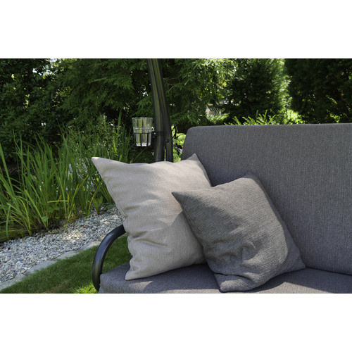 Angerer Freizeitmöbel Hollywoodschaukel Drift Smart 3-Sitzer in Grau mit Liegefunktion, Auflagen und Sonnendach, B/T/H: 240 x 160 x 145 cm - Bild 2