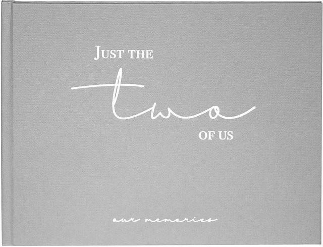 goldbuch Fotoalbum Just the Two of us Grau mit verdeckter Spirale B: 20 cm, H: 25 cm, 100 Seiten - Bild 1