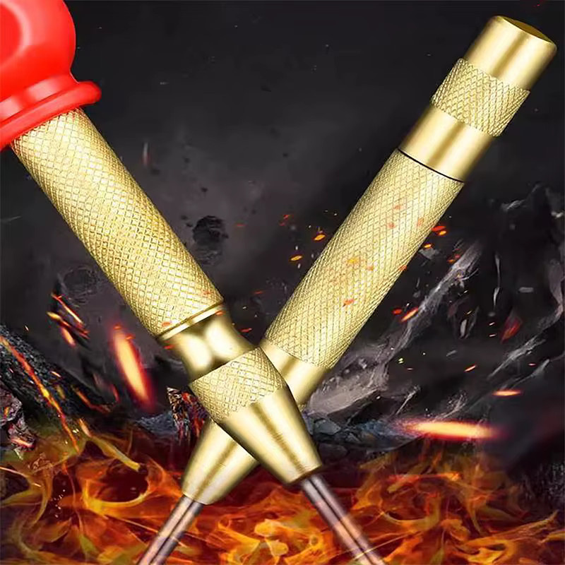 HUXUAN Automatischer Schlagbolzen Puncher aus Stahl für Markierungen und Dellen in Holz und Metall - Bild 3