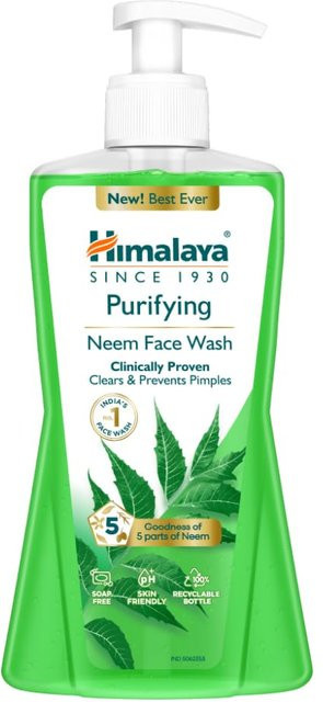 Himalaya Purifying Neem Gesichtsreinigung, 400 ml, Empfindliche Haut - Bild 1