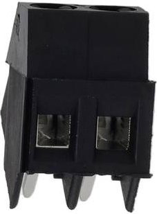 Molex Printklemme 398800402 mit 2 Polen in Schwarz - Bild 1