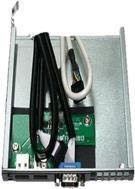 SuperMicro HDD Converter MCP-220-00114-0N von 1x 3,5 Zoll auf 2x 2,5 Zoll in Schwarz und Silber mit USB-C - Bild 1