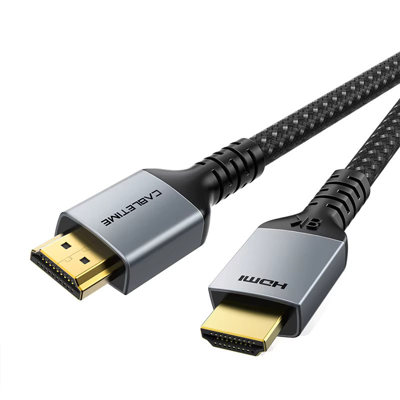 CABLETIME HDMI 2.1 Kabel 8K Ultra-Hochgeschwindigkeits 48Gbps in Schwarz - Bild 6