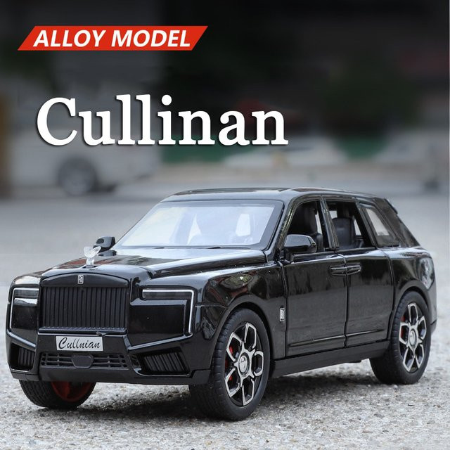 MAKEDA Rolls Royce Cullinan Modellauto, 1:32, Metall, mit Musik, 6 Türen geöffnet - Bild 1