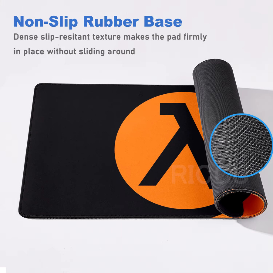 Riccu Half Life Gamer Deskpad XXL Rutschfestes Mauspad für PC und Laptop - Bild 3