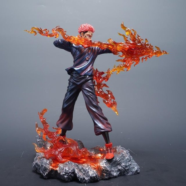 Binchi Outdoor Product Jujutsu Kaisen Ryomen Sukuna Actionfigur, 30cm, grau, ab 14 Jahren - Bild 1