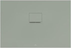 Villeroy & Boch Duschwanne Squaro Infinity rechteckig aus Acryl in Grau B/T/H: 110 x 75 x 4 cm - Bild 1