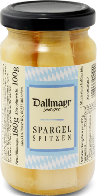 Dallmayr Delikatessen Spargelspitzen 180 g - Bild 1