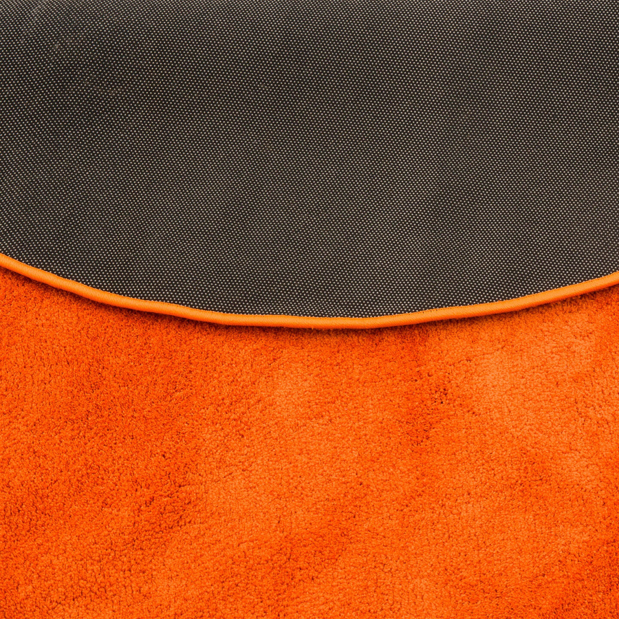 Pergamon Silky Kids Kinder Hochflor Teppich Rund, Orange, Polyester - Bild 2