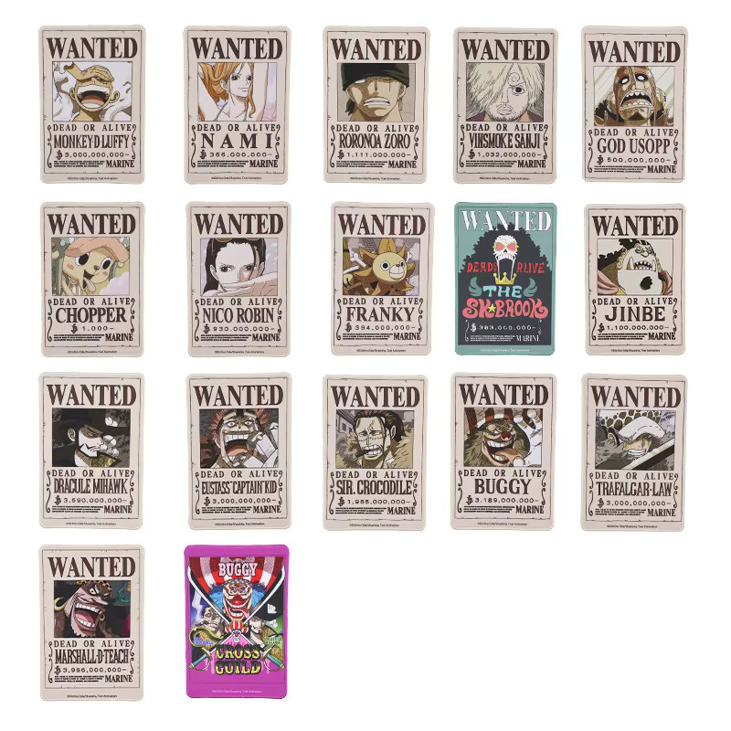 Offiziell lizenziertes One Piece Wanted Poster Mauspad in Multicolour - Bild 3