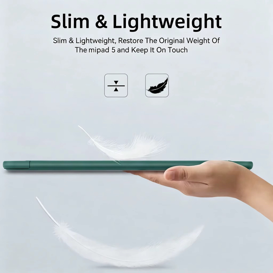 Schutzhülle von tzion kompatibel mit Xiaomi Pad 8, Pad 8 Pro, Pad 7 und Pad 7 Pro 11,2 Zoll 2024 in Pink mit Standfunktion und Rückenschale - Bild 4
