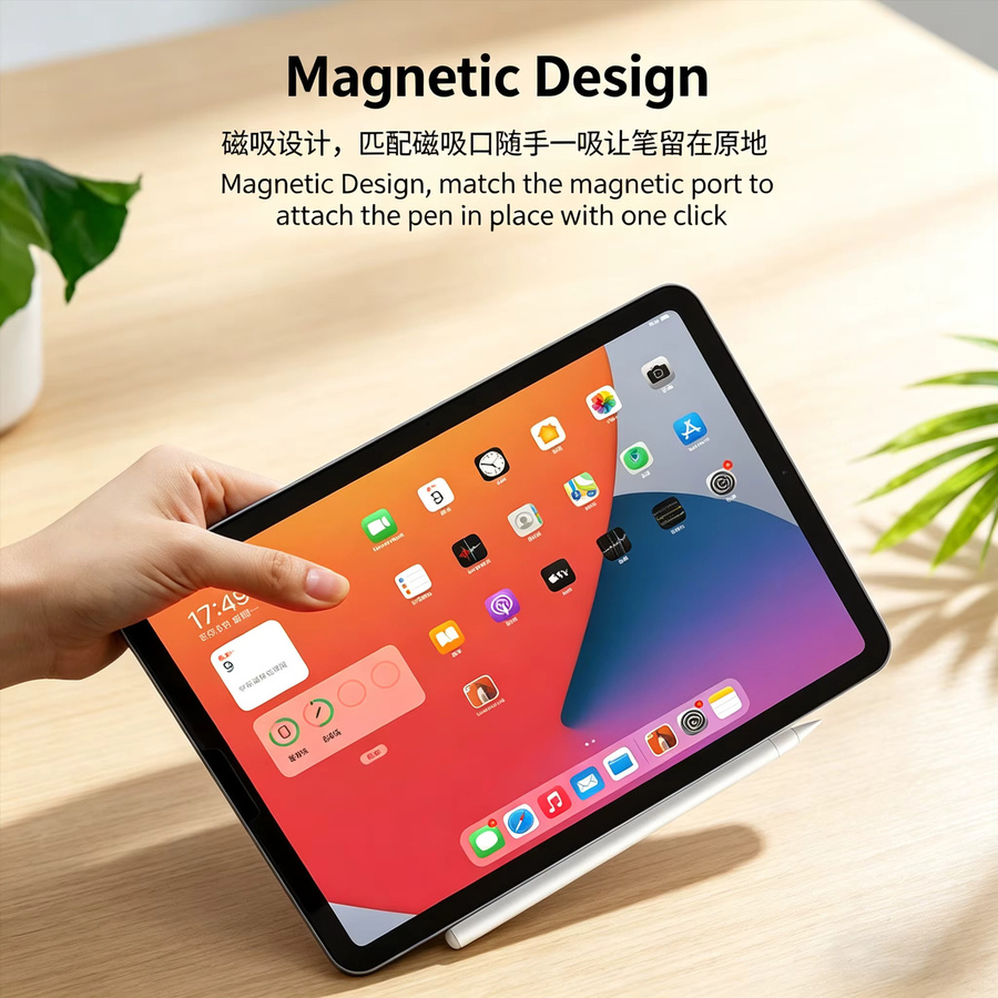 EMTRA Stylus für Apple iPad mit Neigungssensitivität, White - Bild 6