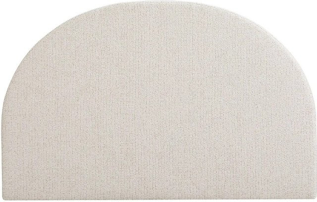 Vente-unique Bettkopfteil Panioti in Beige, modernes gepolstertes Design, Breite: 155 cm - Bild 1