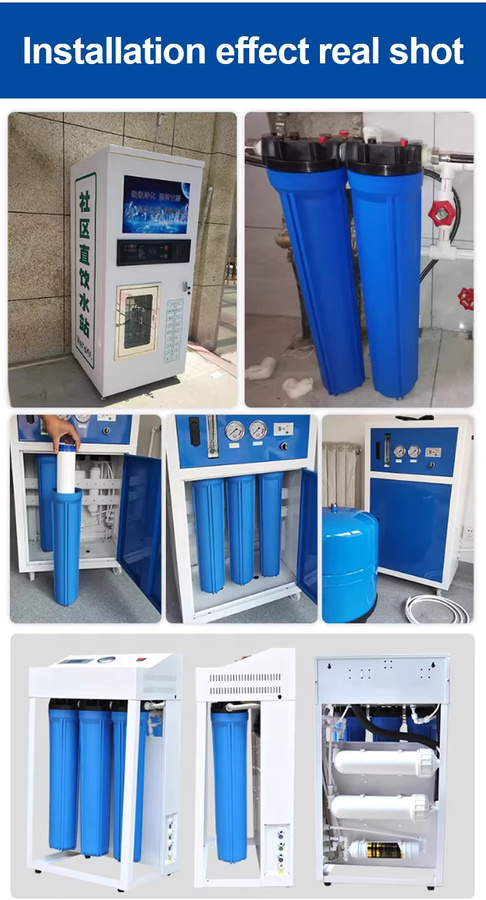 XMSJ Big Blue Wasserfilter 20 Zoll in Blau mit großem Durchfluss und hocheffizienter Sedimentreinigung für dein Zuhause - Bild 3