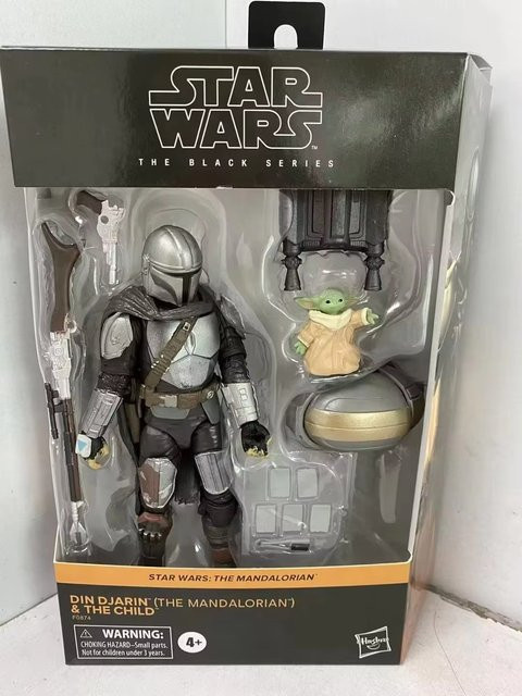Bandai Star Wars Mandalorian Yoda Baby, Actionfigur, 6-Zoll, ab 4 Jahren - Bild 1