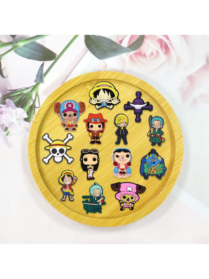 Bandai One Piece Cartoon-Schuhcharms, 20/37-teiliges Set, Unisex - Bild 1