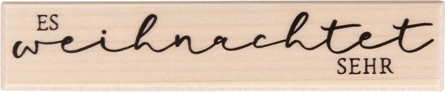 BUTTERER Stempel Es weihnachtet sehr - Bild 1