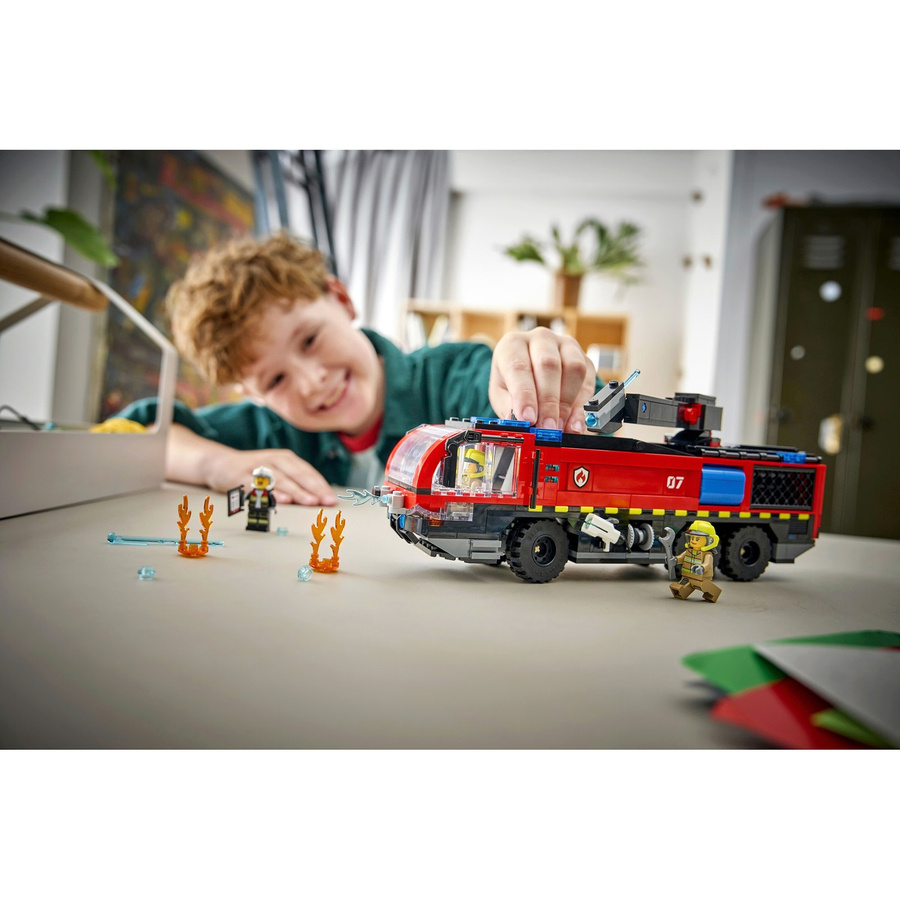 LEGO City Flughafenlöschfahrzeug Bauset ab 7 Jahren - Bild 4