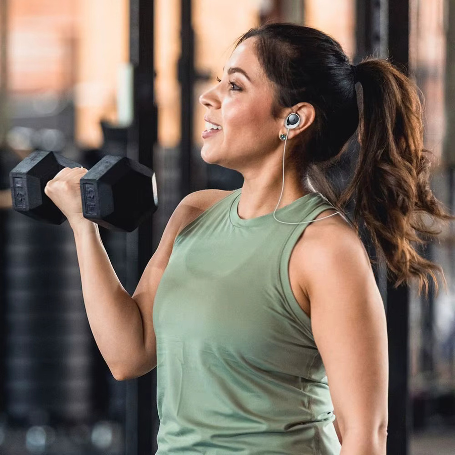 Anker Silikon Lanyard Halsband für SoundCore Space A40 Bluetooth Kopfhörer in Weiß - Bild 2