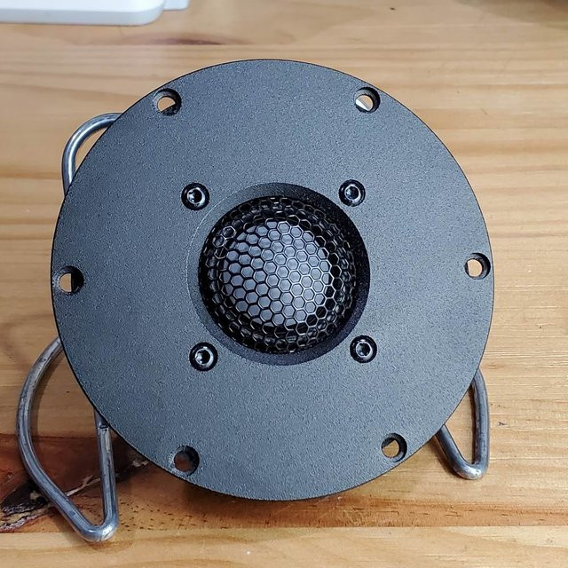 MeloDavid 2er-Set Beryllium-Kuppeltöner mit Neodym-Magnet, 28 mm, Schwarz - Bild 1