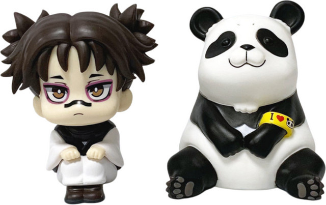 Bandai Jujutsu Kaisen Look Up Chibi Choso & Panda, Sitzende Figur - Bild 1