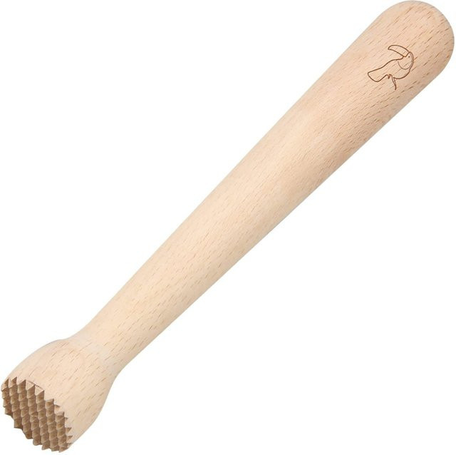 Fackelmann Muddler Bolster aus Holz in Beige - Bild 1