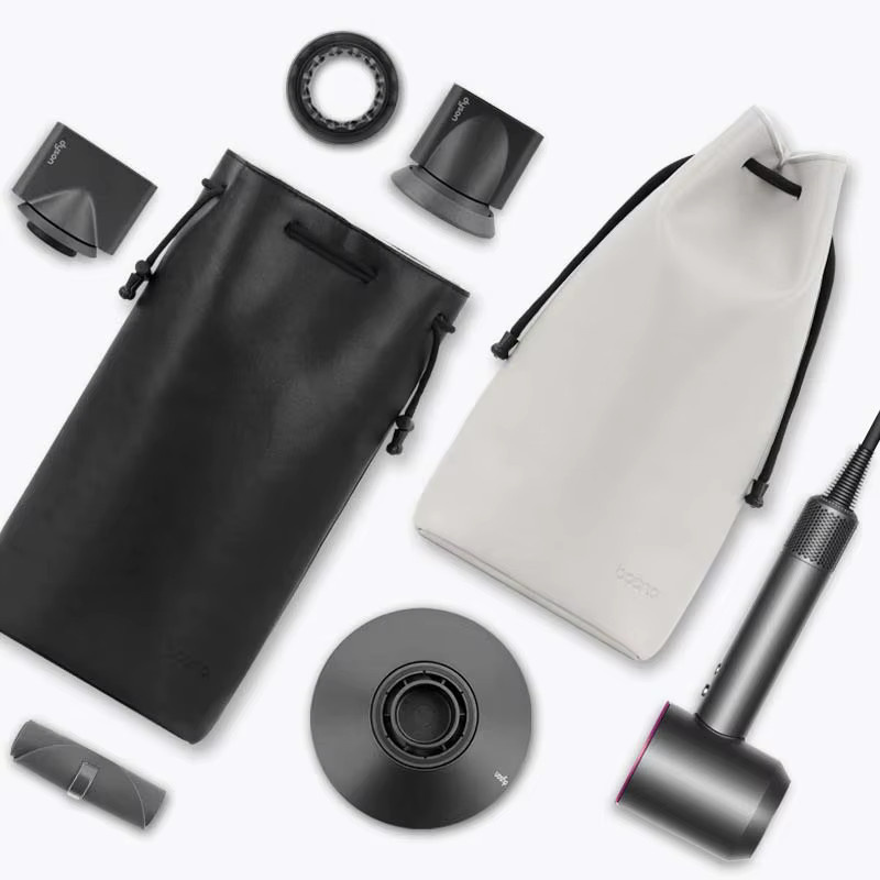 Tragbare Aufbewahrungstasche für Dyson Airwrap Zubehör in Schwarz und Grau - Bild 2