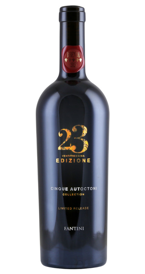 Fantini Edizione Cinque Autoctoni N°23 Collection, halbtrocken, Rotwein, 0,75 l - Bild 2