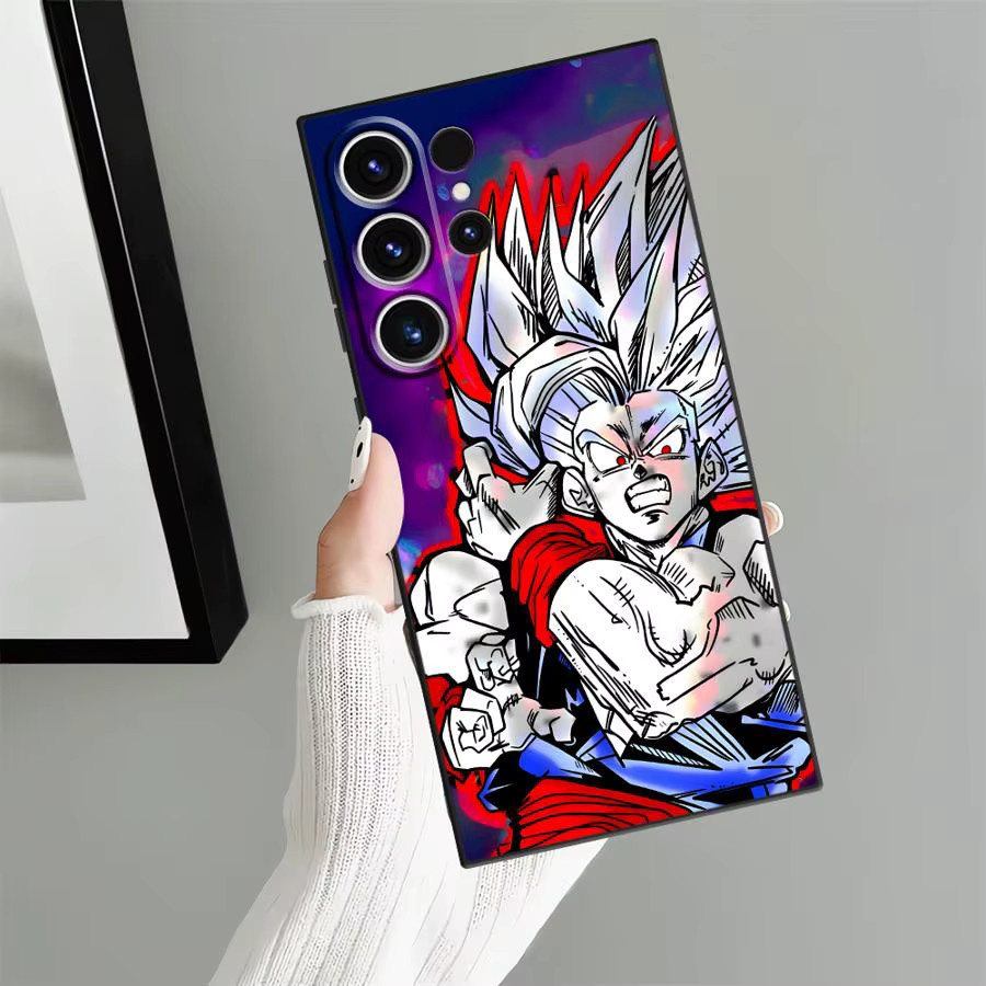 Schwarze weiche Dragon Ball Handyhülle für Samsung Galaxy S21 FE, S20, S23 Ultra, S25 Edge und S24 Plus in Multicolour - Bild 3
