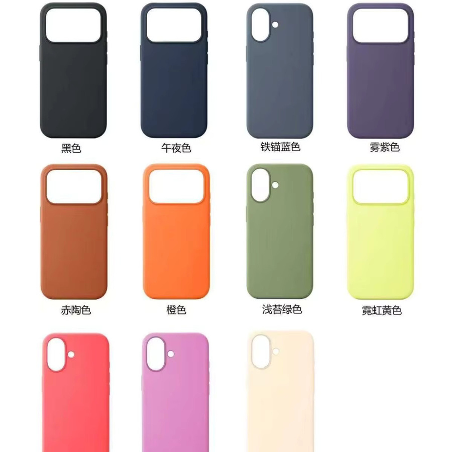 Apple Flüssigsilikonhülle für iPhone 17 Pro Max und iPhone 17 Pro mit Kamerakontrolle und MagSafe-Kompatibilität in Orange - Bild 3