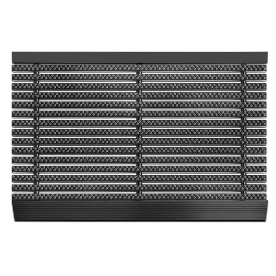 casa pura Türmatte Power Brush Grau B/B/H: 60 x 90 x 2,3 cm - Bild 2