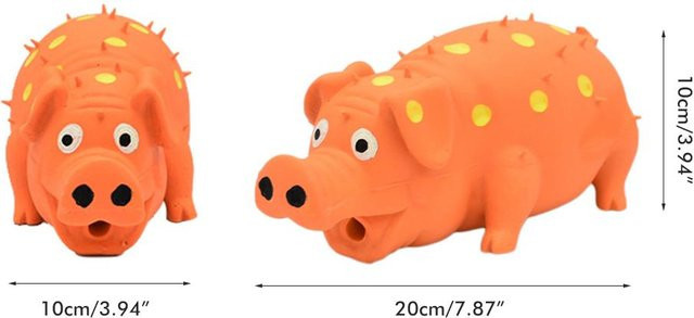 Toys Arts Quietschendes Schwein, Hundespielzeug, Gummi - Bild 1