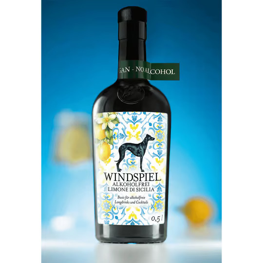 Windspiel, alkoholfrei, Limone Di Sicilia, 0,5 l - Bild 2