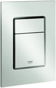 Grohe Abdeckplatte Skate Cosmopolitan S in Supersteel für senkrechte Montage - Bild 1