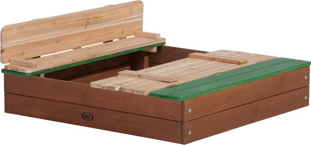 AXI Sandkasten Ella aus Hemlock Holz in Braun, B/T/H: 100 x 95 x 20 cm - Bild 1