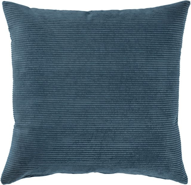 ERWIN M. Dekokissenbezug Cordoba aus Cord in Dunkelblau, B/H: 40 x 40 cm - Bild 1