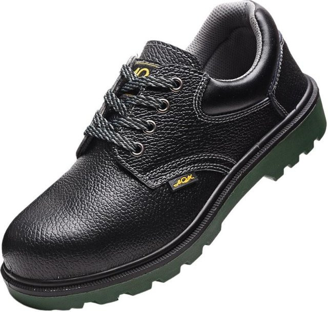 Avant-garde Arbeitsschutzschuhe für Herren aus Leder in Schwarz, Größe 46, anti-quetsch- und durchtrittssicher nach EN ISO 20345 - Bild 1